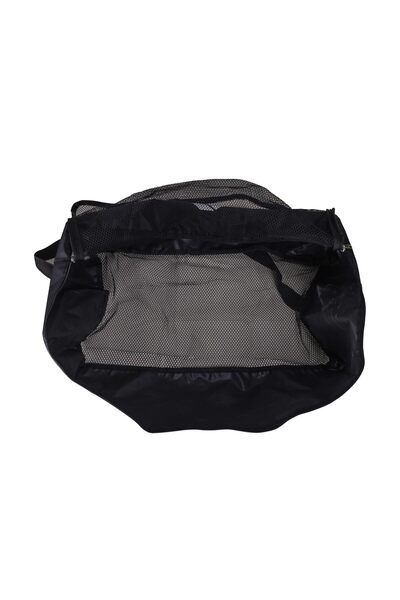 Nivia 5127BLK Balls Carrying Bag (Black) | upto 6 Balls | Polyester | Good For Gym