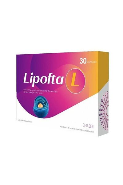 Lipofta L 30 Capsules - Multi Liposomal Vitamin Complex, Resveratrol and Coenzyme Q10, Fish Oils
