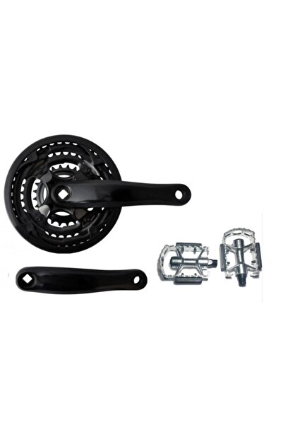 Rectus Bisiklet 3 Lü Aynakol - Alüminyum Pedal Takımı (42diş)
