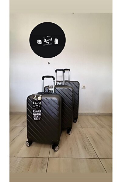 mygeppetobag %100 ABS KULLANIŞLI RENKLİ 3'lü SET VALİZ