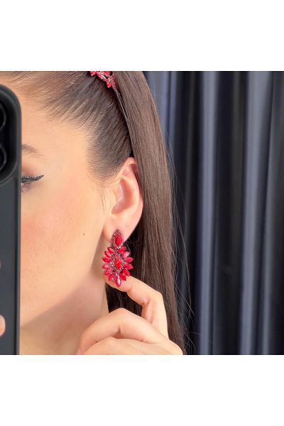 BEYOĞLU NİŞANTAŞI Mini Hürrem - Bride, Promise, Engagement, Kina, Wedding Earrings