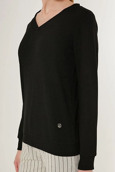 Pierre Cardin Σετ γυναικείες πιτζάμες Pierre Cardin με λαιμόκοψη V με μακρύ μανίκι