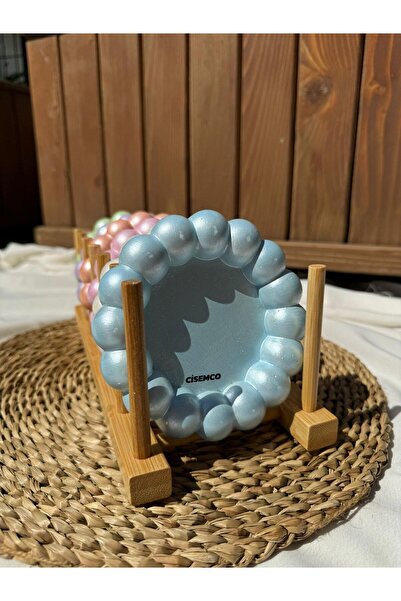 Çisem Διακοσμητικό σουβέρ από μπετόν με μαργαριταρένια λάμψη, θήκη για κοσμήμ...