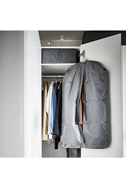 IKEA Темно-сірий чохол для сукні Skubb