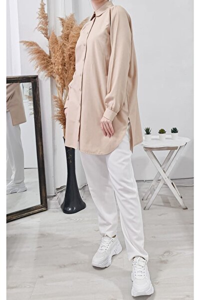 PNRSTİL قميص بوبلين بياقة أطفال