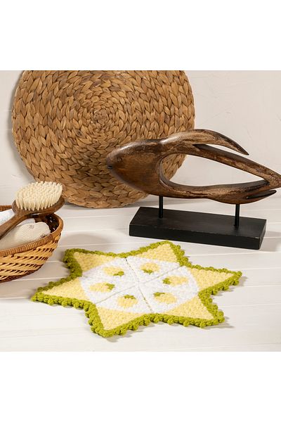 Hilaliart Star Patterned Special Design Bath Loofah with Bag