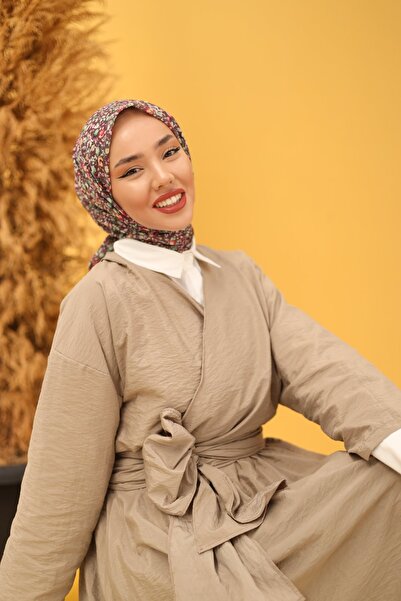 Silk Home Karanfil Desen Soft Pamuk Eşarp