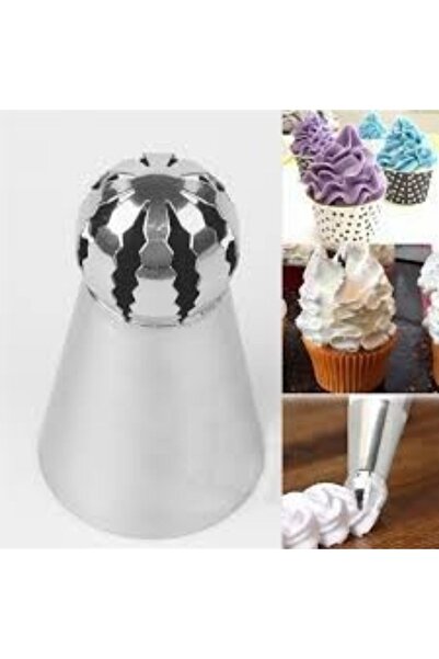 adin tasarım رأس كيس كريم مسنن روسي للمعجنات والكعك والكريمة وطرف تزيين الكيك