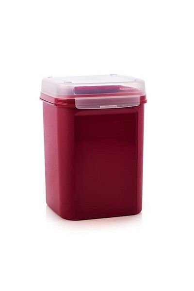 Tupperware صندوق تخزين مربع مخصص سعة 5.5 لتر