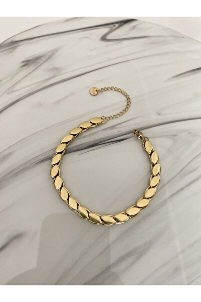 NOVARİKA سوار نسائي من الفولاذ المقاوم للتشويه عالي الجودة بسلسلة الشعير