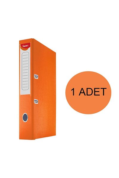 Noki Narrow Plastic Folder (56412-040) Orange 1 Piece
