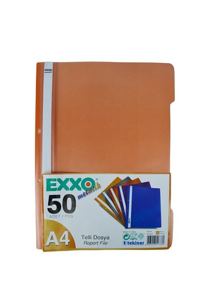 Exxo Metallic Wire File Bronze (Pack of 50)