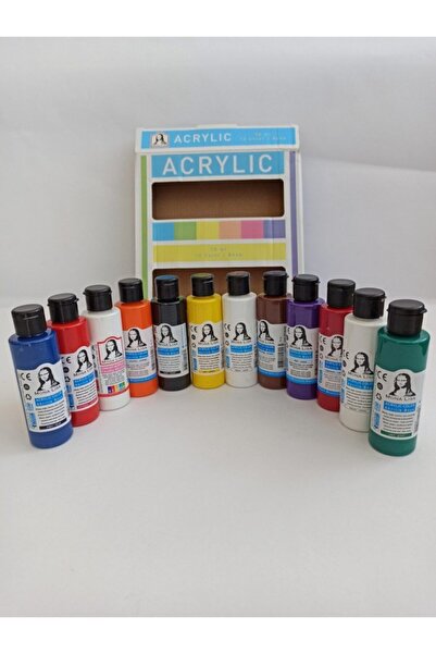 Monalisa Mona Lisa Akrilik 12x70 ml Set (EXTRA BEYAZ)