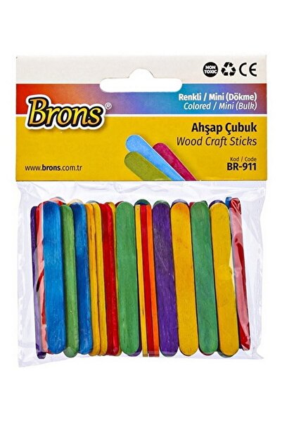 Brons Renkli Mini Dökme Ahşap Çubuk
