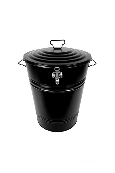 Genel Markalar Kilitli Saklama Kabı Çöp Kutusu Metal