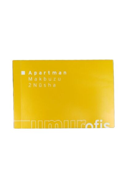 Umur Apartman Makbuzu 5,5x21 40 Sayfa 2 Nüsha