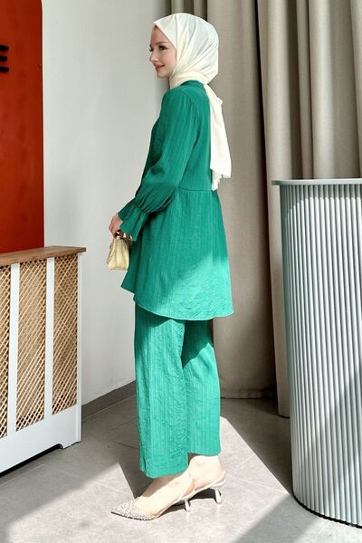 Gizce Asta Emerald Set