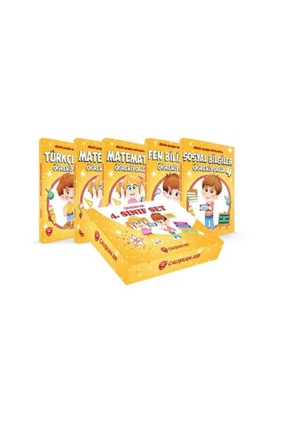 Çalışkan Arı Yayınları Çalışkan Arı 4. Sınıf Öğreniyoruz Set