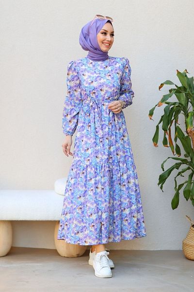 Gizce Lavinya Lilac Dress
