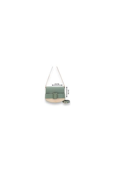 Levidor Faux Leather Special Color Shoulder Bag - Hand and Arm Detail, 930170 .Yşlkrm