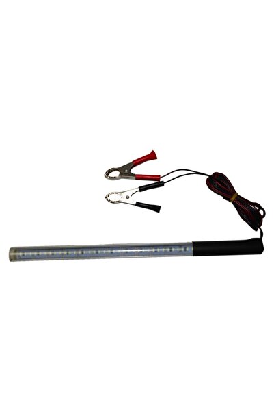 Light Seyyar Led Lamba 12v Mıknatıslı Maşalı Florasan Tip
