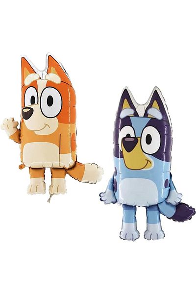 Kumik Bluey And Bingo Foil Balloon Set