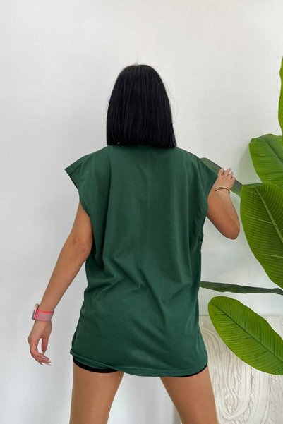 BW Bravely Wear Zero Sleeve Comfortable Fit Tshirt (Unisex)