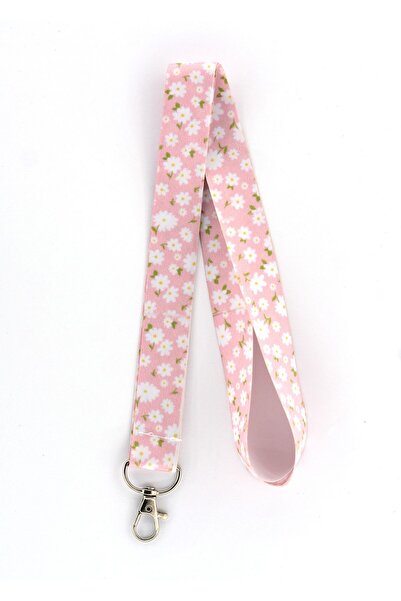 YİĞİTBAŞI Çiçek311 Desen Boyun Ipi Ve Telefon Askısı Okul Hastane Asçı Güvenl...