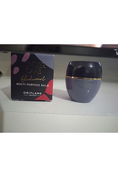 Oriflame Black Currant Flavored Protective Balm 15 ml Repackaged