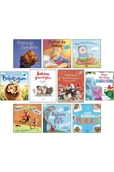 TÜRKİYE İŞ BANKASI KÜLTÜR YAYINLARI Seni Seviyorum Babacığım Hadi Sarılalım B...