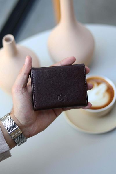 La La'Graccio Paris Lagraccio Paris 1018 - Θήκη για κάρτα ακορντεόν Unisex Nade από γνήσιο δέρμα