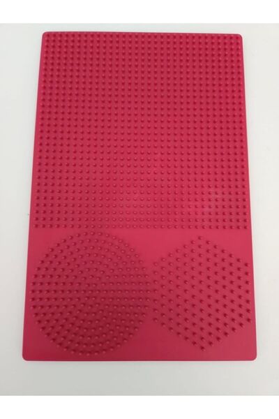 Dr.Yontuç Κόκκινο Θερμό με Σιδερένιο Συγκολλημένο Πάγκο Κλωστοπαραγωγής Μεγάλ...