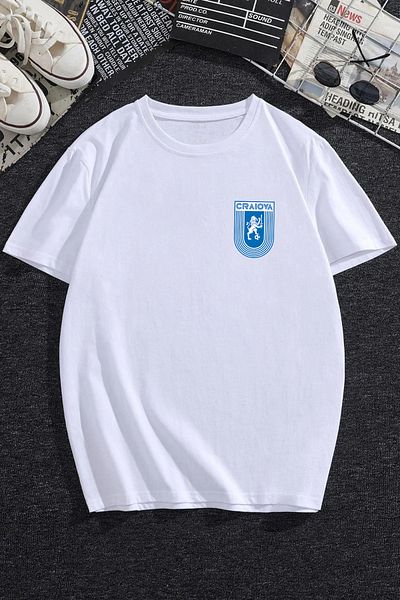 Pisa Art Universiteta Craiova Logo Oversize T-Shirt