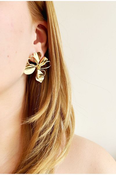 Nefelibata Jewellery Cloverleaf Clover Earrings