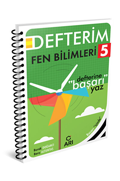 Arı Yayıncılık 5 Sınıf Fen Bilimleri Defterim