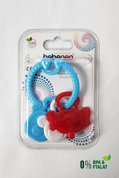 BEBENEO Cheerful Healthy Bpa-Free Rattles for Baby