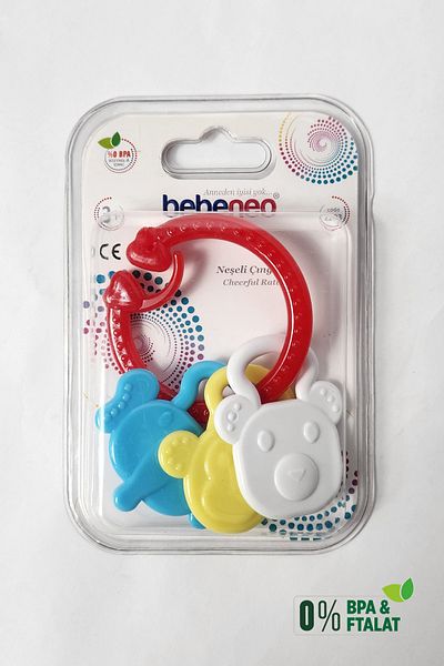 BEBENEO Cheerful Healthy Bpa-Free Rattles for Baby