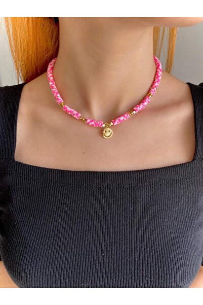 Beykan قلادة فيمو حبة تصميم الرموز التعبيرية