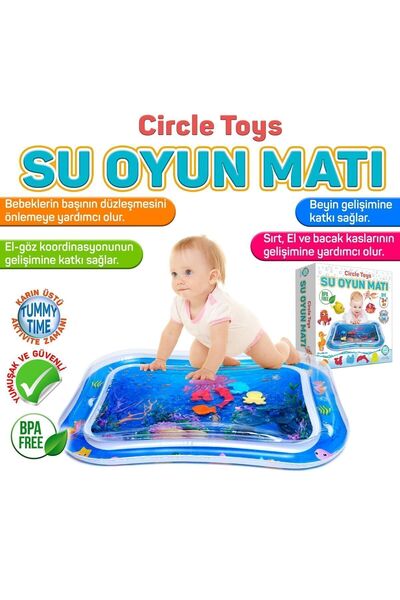 Circle Toys Bebek Su Matı - Tummy Time Aktivite Oyunu
