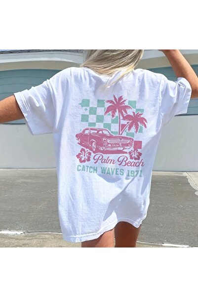 Jose Clothing Tricou alb din bumbac supradimensionat - decolteu, maneca scurt...