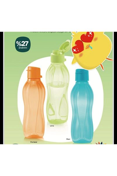 Tupperware 500 ml 3 Water Bottles