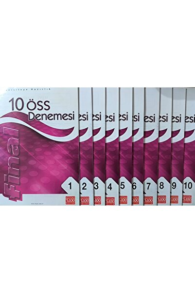 Final Yayınları 10 ÖSS DENEMESİ (10 FASİKÜL)