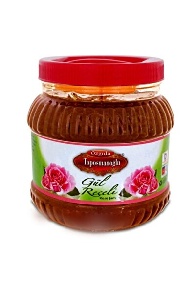Toposmanoğlu Naturel Gül Reçeli - 2 Kilogram
