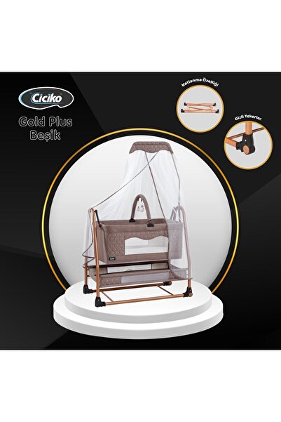 Ciciko C-1100 Gold Plus Lüks Tüllü Beşik