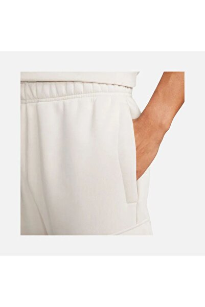 Nike Sportswear Swoosh Air Fleece Cargo Pant Erkek Polarlı Beyaz Eşofman Altı Fn7693