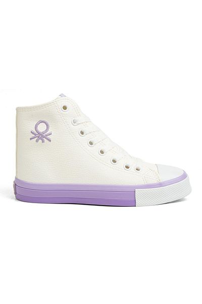 Benetton ® |   Bn-30726 - 3374 White Lilac - Pantofi sport dama