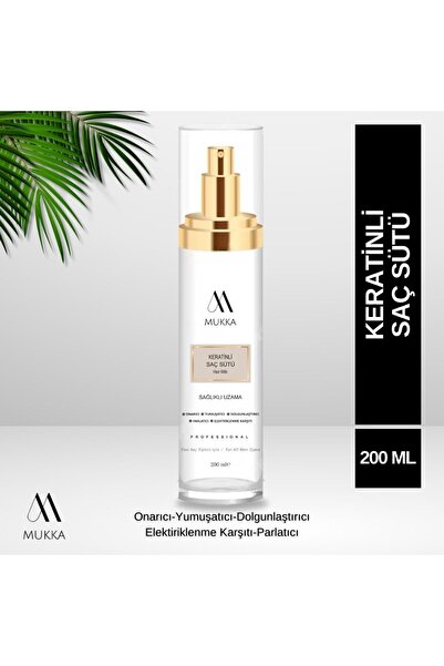 mukka Keratinli Saç Sütü Sağlıklı Uzama Onarıcı