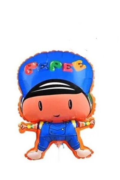 PARTİ AŞKI Pepee Folyo Balon 24 Inc & Erkek Bebek Doğum Günü Balonu