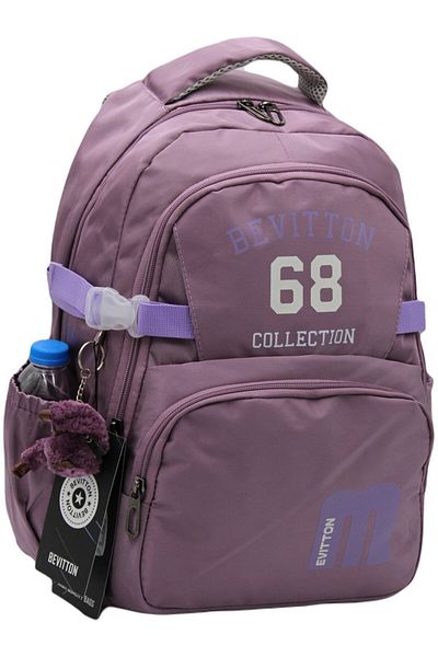 Bevitton Geantă de școală și călătorie unisex - țesătură impermeabilă personalizată