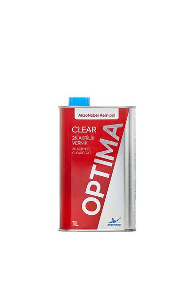 Optima Akzonobel Akripol Optima Clear 2k Akrilik Vernik 1 Litre